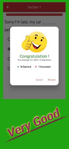 Knowledge Quiz: English - Screenshot 3