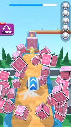 City Rolling Ball: Ball Games - Screenshot 2