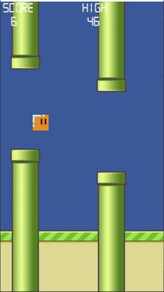 Flappy Square 2600 - Screenshot 1