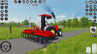 Big Tractor Farming Games 2023 - Screenshot 2