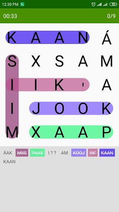 Sopa de Letras en Maya - Screenshot 3