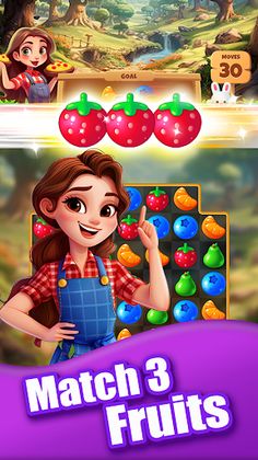 Fruit Quest: Match 3 Game - Screenshot 2