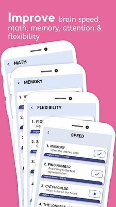 Speed Brain Pro - Brain Games - Screenshot 2