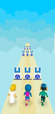 Word Puzzle Run 3D - Screenshot 1