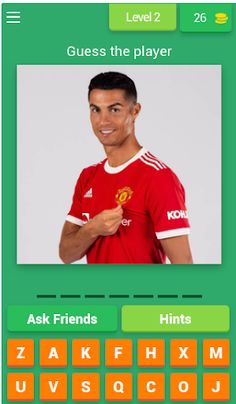 Guess the football player quiz - Screenshot 4