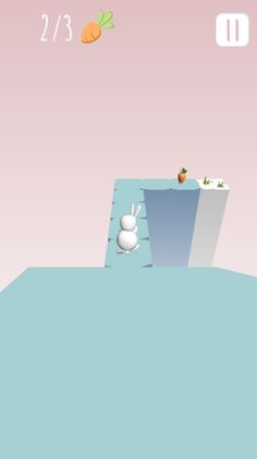 Rabbice: Rabbit running platfo - Screenshot 2