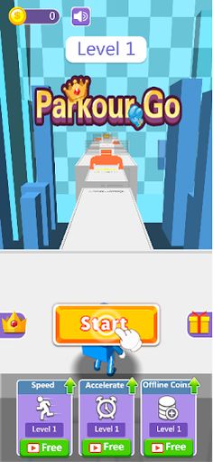 Parkour Run - Screenshot 1