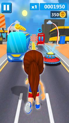 Subway Run Space Surf Run - Screenshot 3