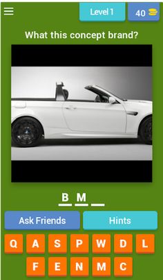Guess the Concept Cars - Quiz - Screenshot 1