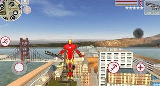 Iron Superhero Rope - Hero War - Screenshot 2