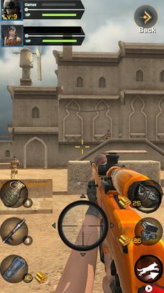 Sniper Erin 2:Gun Shooting War - Screenshot 1