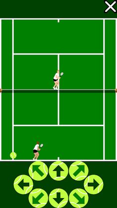 Wimblephone Tennis - Screenshot 1
