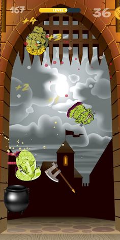 Viking Split Zombie Head - Screenshot 3