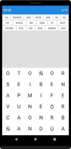 Spanish Word Puzzles - Screenshot 4