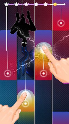 Spider Hero Man Piano - Screenshot 2