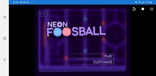 Neon Foosball - Screenshot 1