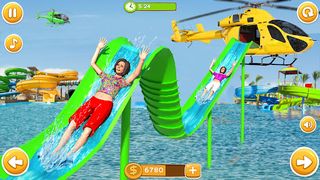 Water Slide Uphill Rush Races - Screenshot 3