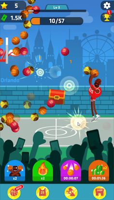 Idle Dunk Masters - Screenshot 2