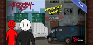 Creepy escape: Stickman: Survi - Screenshot 1