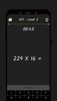 Multiplication Math Game 16X - Screenshot 4