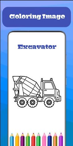 Trucks Coloring Book - Screenshot 1