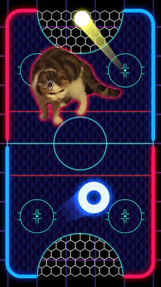 Glow Cat Hockey: Meow ASMR - Screenshot 4
