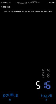 Double & Halve - Screenshot 1