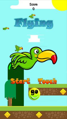 Flying Bird volar - Screenshot 1