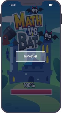 Math Vs Bat (Learn Math in Fun - Screenshot 2