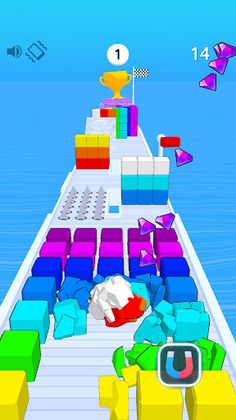 Sticky Ball - Stack Runner - Screenshot 1