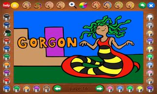 Coloring Book 29: Mythical Cre - Screenshot 2