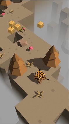 Cube Animals - Zigzag - Screenshot 1