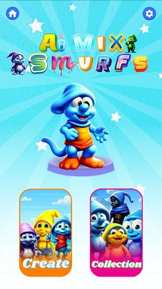 AI Mix Smurfs - Screenshot 2