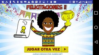 Juego del Mapa de Africa - Screenshot 3