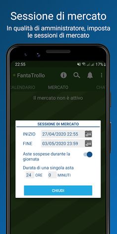 FantaTrollo - Gestione Leghe F - Screenshot 3