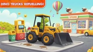 Build Dino Construction Trucks - Screenshot 3