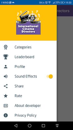 International Cinema Directors - Screenshot 1