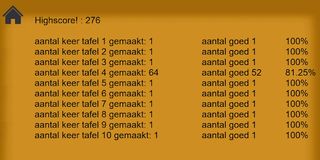 Reken trainer - Screenshot 2