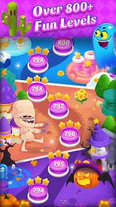 Jewel Witch Match3 Puzzle Game - Screenshot 3