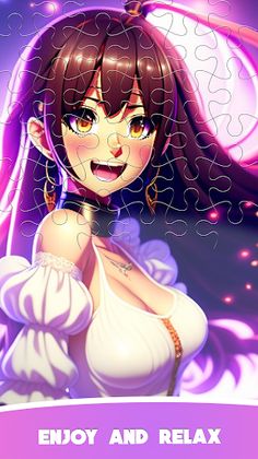 Anime Girls: Jigsaw Puzzle App - Screenshot 2