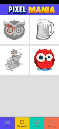 Pixel Mania Relaxing and Satis - Screenshot 2