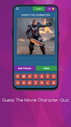 Guess The Movie Character Quiz - Screenshot 4