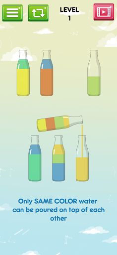 Water Color Sort Puzzle 2022 - Screenshot 2