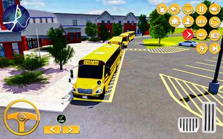 School Bus Driving Game 3D - Screenshot 1