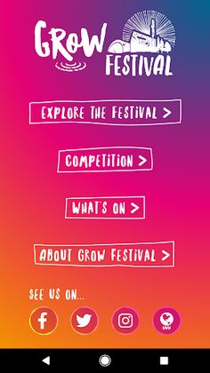 Grow Festival - Screenshot 4