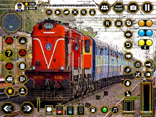 Indian Train Driving Train 3D - Screenshot 3