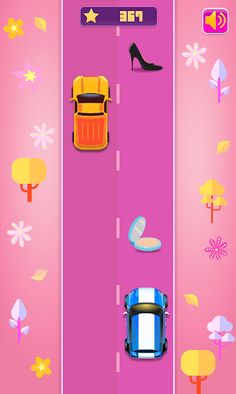 Girls Racing, Fashion Car Race - Screenshot 2