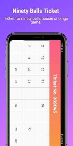 Bingo Ticket (Tambola/Housie) - Screenshot 3