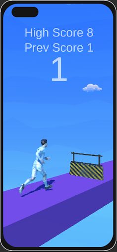 Hero Race - 3d Hurdle Runner - Screenshot 2