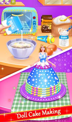Princess Birthday Cake Party S - Screenshot 4